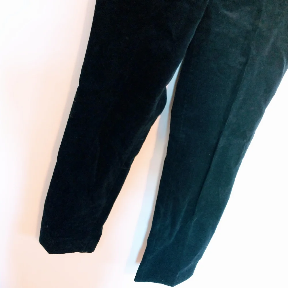 JCrew corduroy Navy ribbed pants size 0tall.  Perfect dress pants for work, has